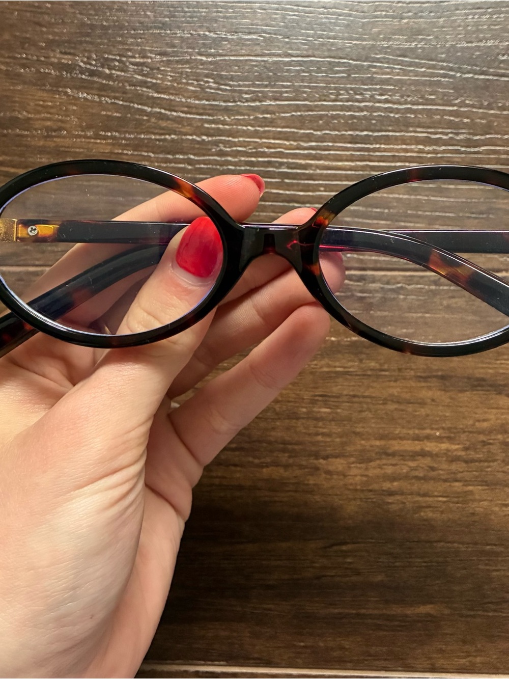 Tortoiseshell Round Frame Eyeglasses